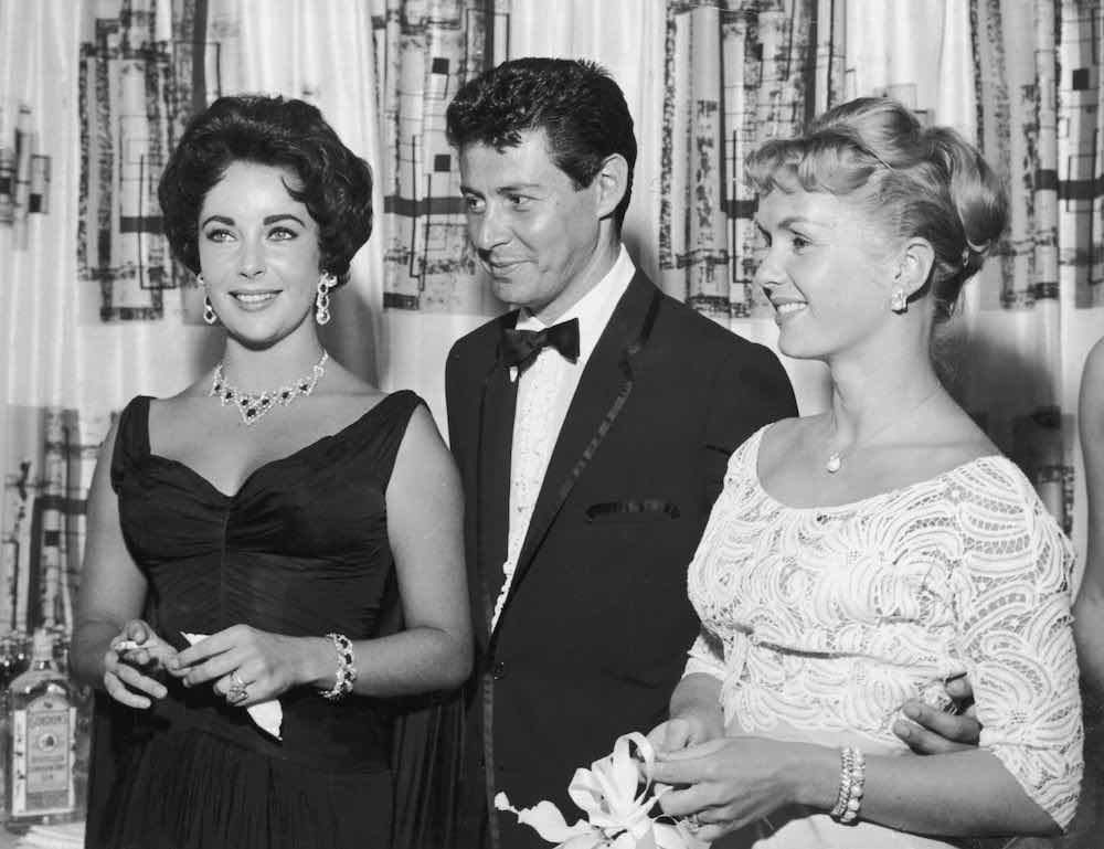 伊莉莎白泰勒（Elizabeth Taylor）、艾迪費雪（Eddie Fisher）與黛比雷諾（Debbie Reynolds）與