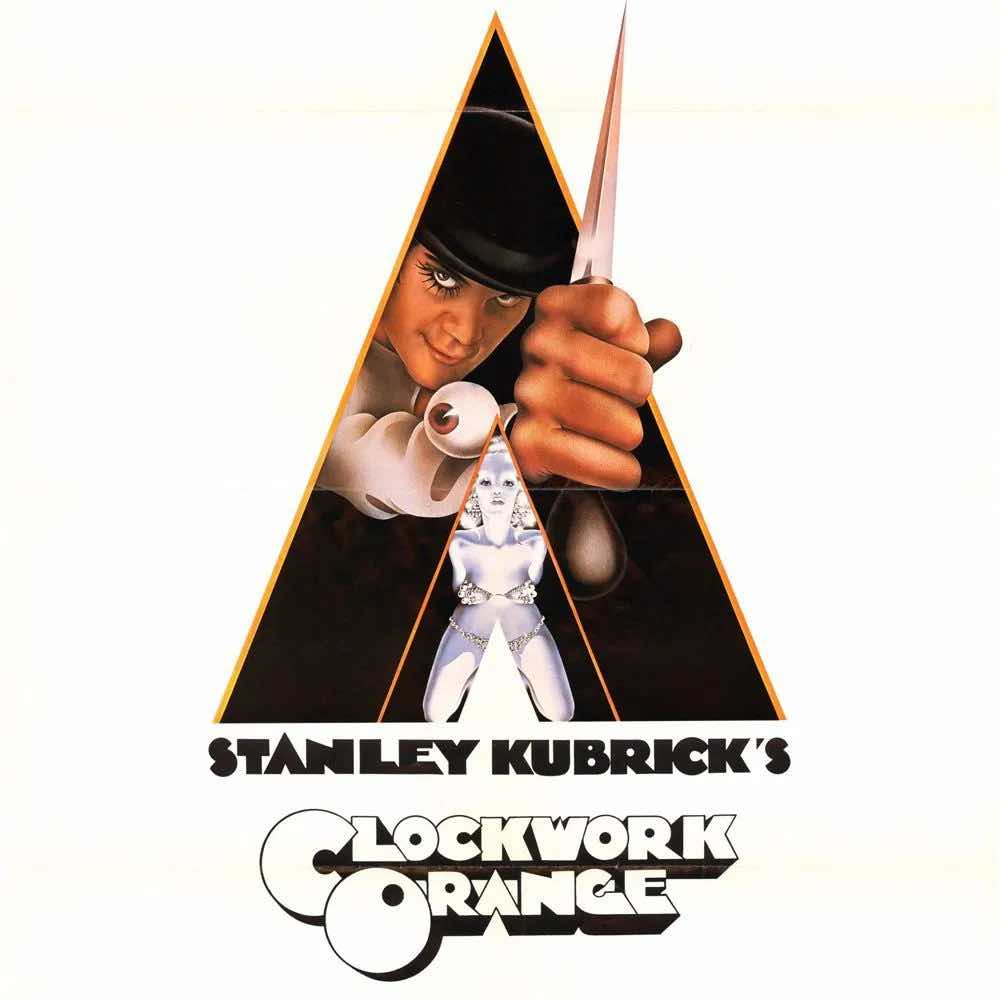 《發條橘子 A Clockwork Orange》（1971）電影海報