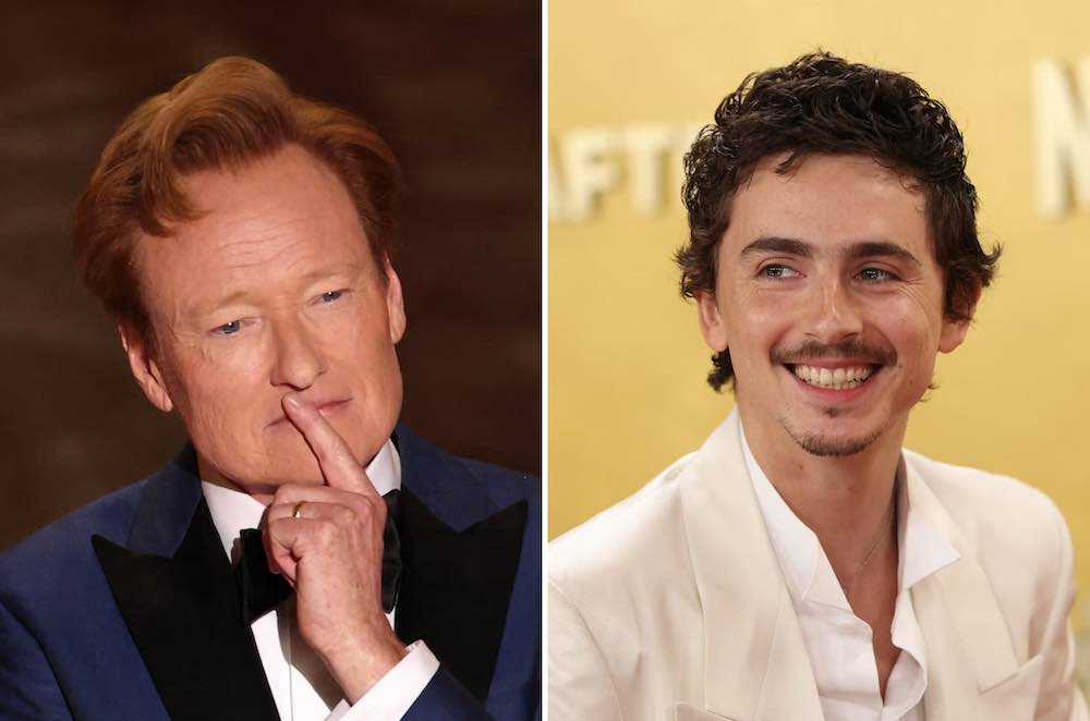 柯南歐布萊恩（Conan O'Brien）成了奧斯卡終身主持人？提摩西夏勒梅（Timothée Chalamet）因為受夠了成為笑柄而中途離場？