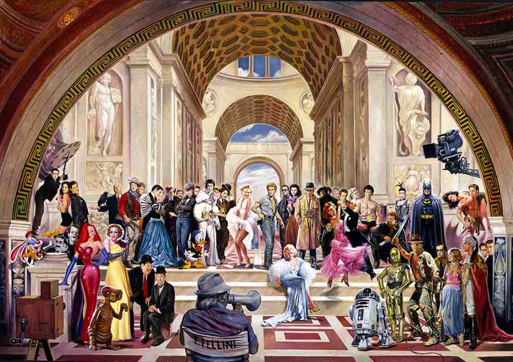 《雅典學院 The School of Athens》（1509–1511）