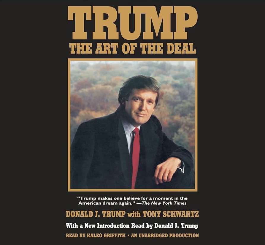 《交易的藝術 Trump: The Art of the Deal》（1987）封面照片